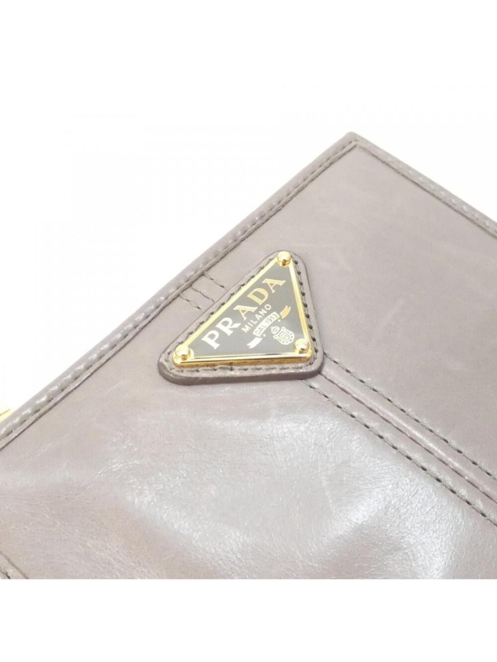 Prada Wallet Gold - Picture 7 of 10